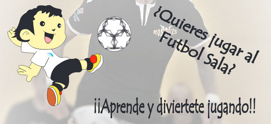 Logotipo actividad futbol sala